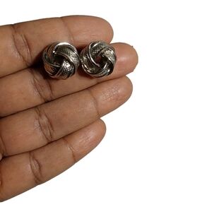 SILVER VINTAGE EARRINGS